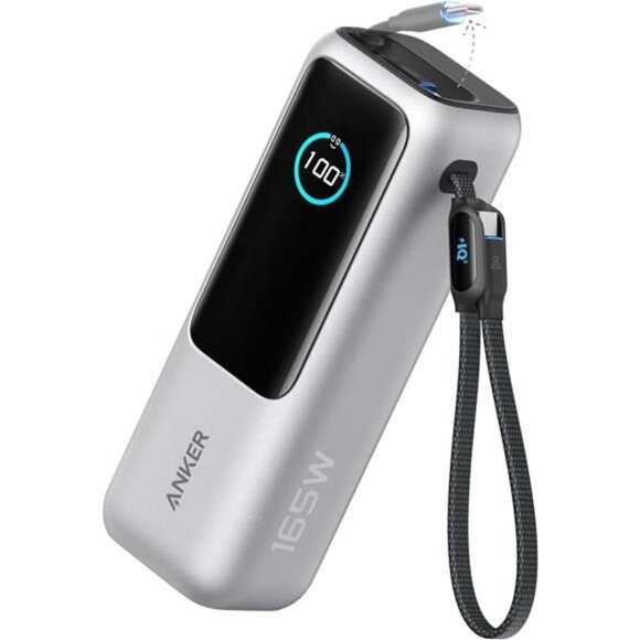 Laptop power bank 25000mAh portable charger 100W USB C fast charging cable - Picture 1 of 7